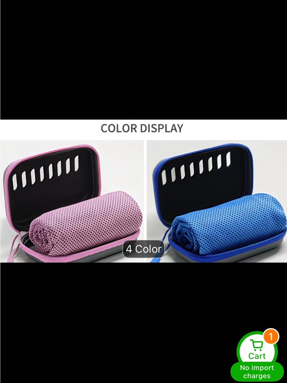 NIP Travel cooling towel- PINK only. 🩷 - Picture 4 of 8